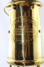 Grubenlampe Messing, 23 cm