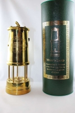 Grubenlampe Messing, 23 cm